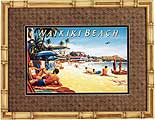 9006 Waikiki Beach - Diamond Head, 15 in. h x 19 in. w