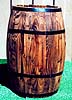 2253 Wooden Ships Barrel, 24" x 14"