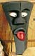 555 Palm Frond Mask, Tongue Out  design 16"-18"