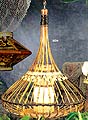 1636 Bamboo Teardrop Lamp